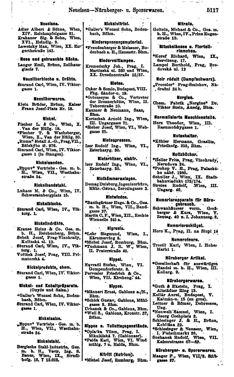 Compass 1922. Band VI: Österreich, Tschechoslowakei, Ungarn, Jugoslawien. - Page 1675