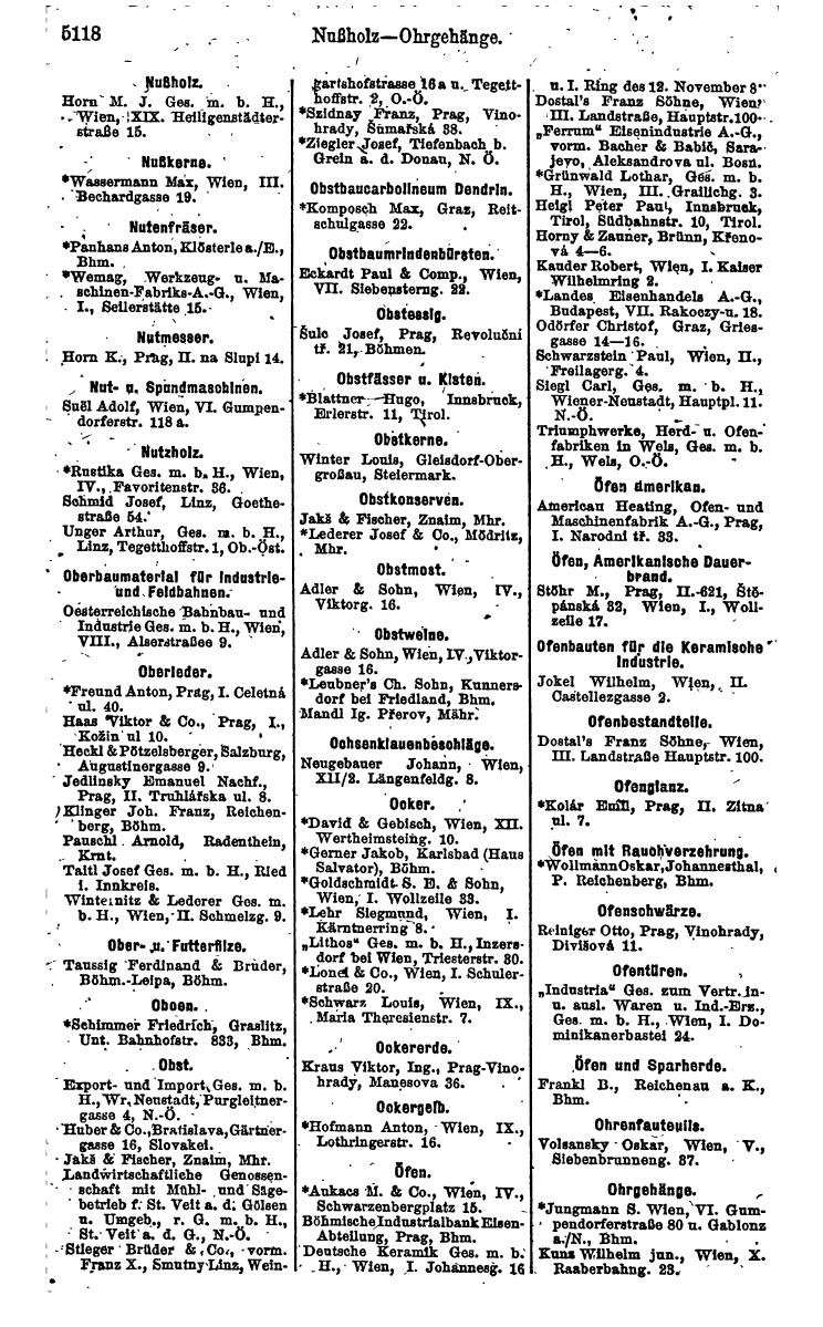 Compass 1922. Band VI: Österreich, Tschechoslowakei, Ungarn, Jugoslawien. - Page 1676