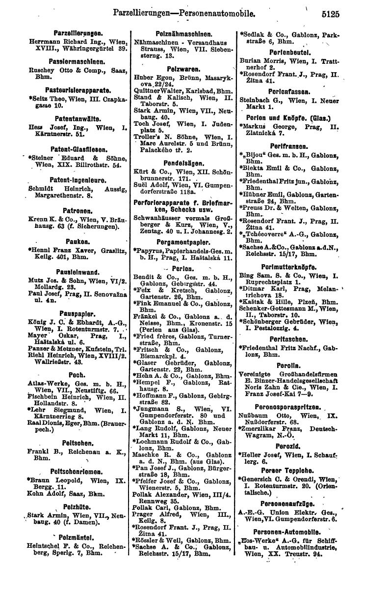 Compass 1922. Band VI: Österreich, Tschechoslowakei, Ungarn, Jugoslawien. - Page 1683