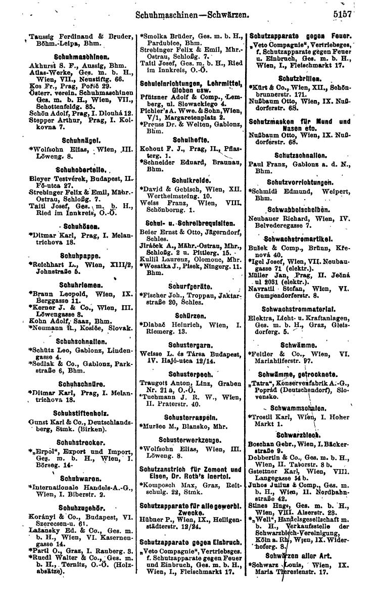 Compass 1922. Band VI: Österreich, Tschechoslowakei, Ungarn, Jugoslawien. - Page 1715