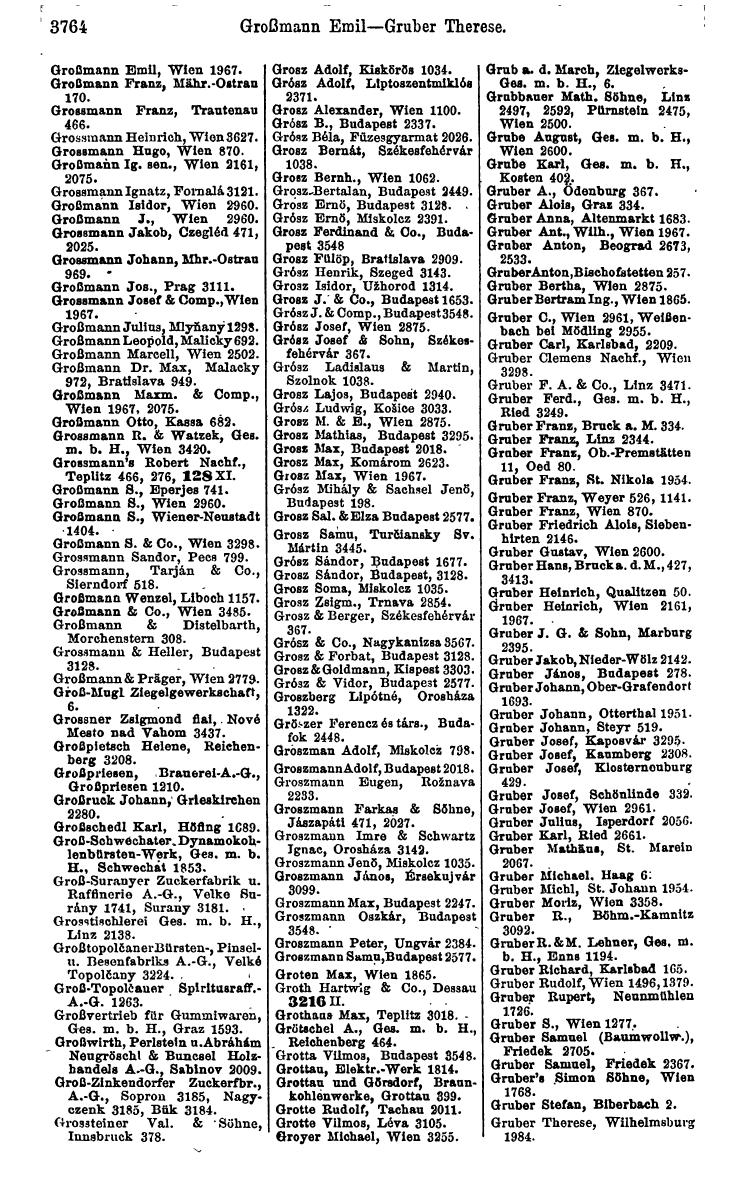 Compass 1922. Band VI: Österreich, Tschechoslowakei, Ungarn, Jugoslawien. - Page 220