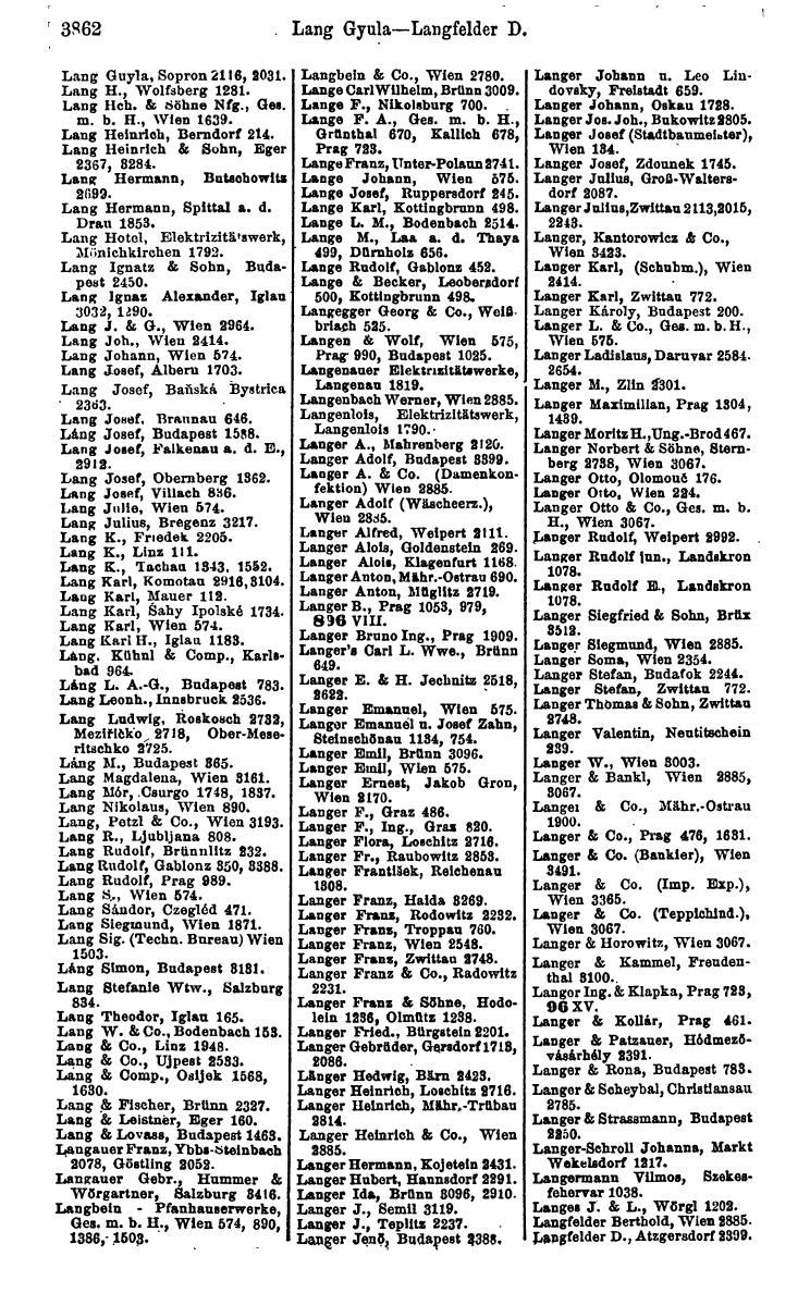 Compass 1922. Band VI: Österreich, Tschechoslowakei, Ungarn, Jugoslawien. - Page 318