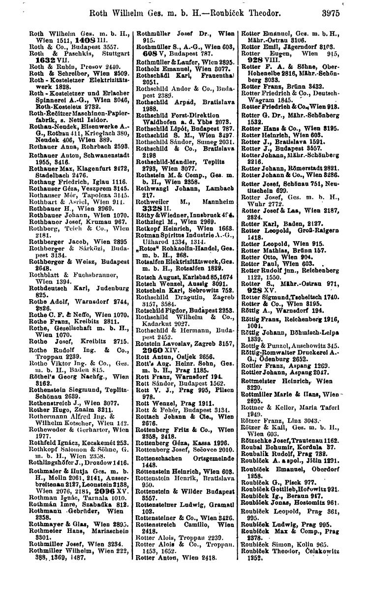 Compass 1922. Band VI: Österreich, Tschechoslowakei, Ungarn, Jugoslawien. - Page 431