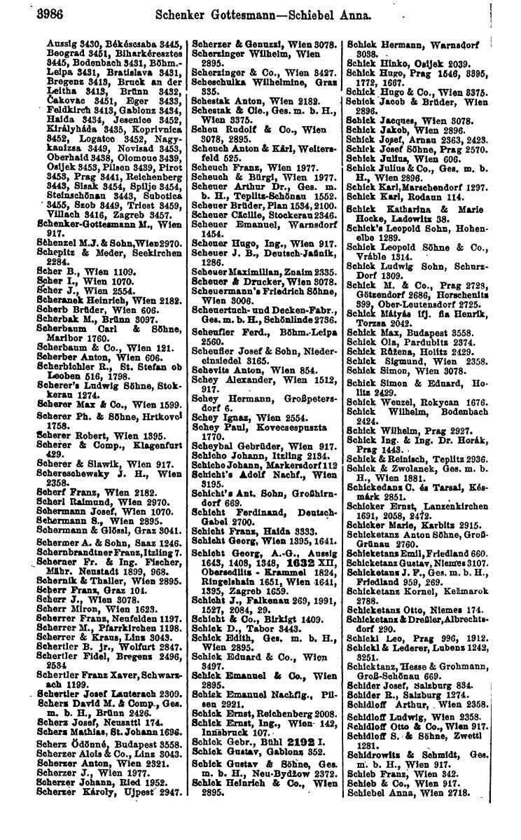 Compass 1922. Band VI: Österreich, Tschechoslowakei, Ungarn, Jugoslawien. - Page 442