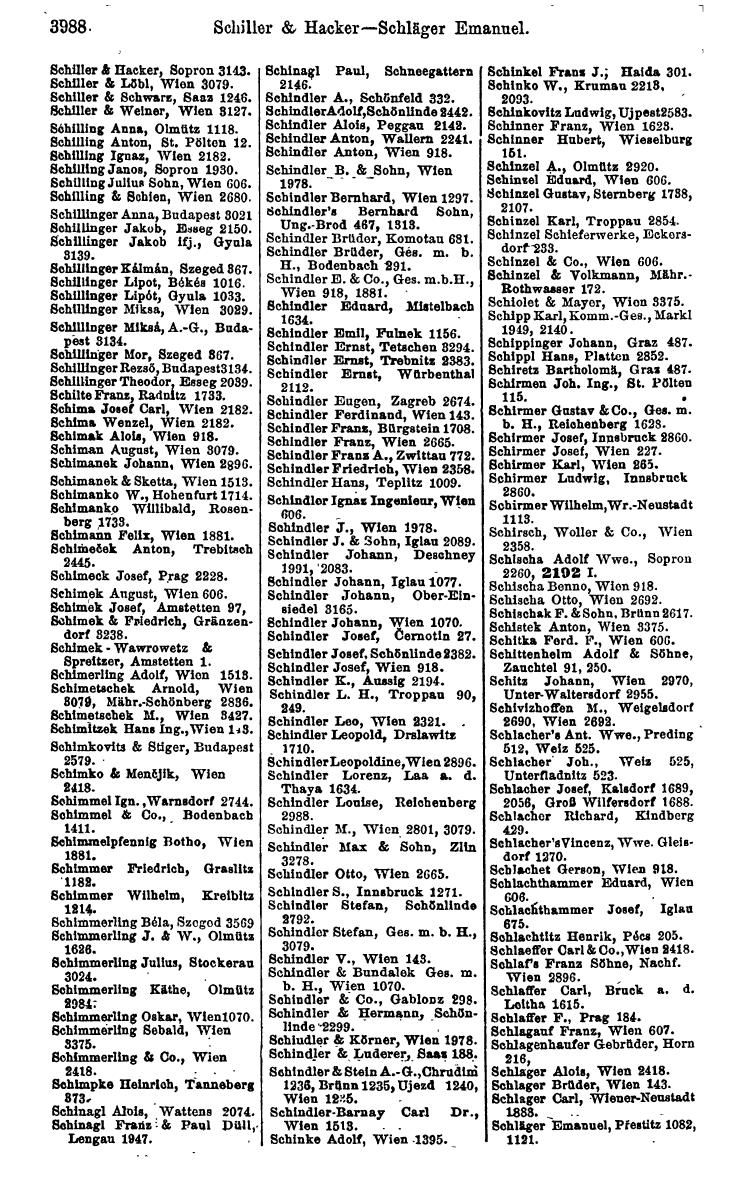 Compass 1922. Band VI: Österreich, Tschechoslowakei, Ungarn, Jugoslawien. - Page 444