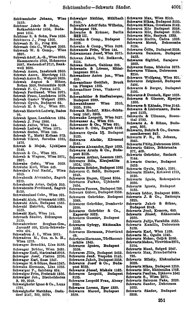 Compass 1922. Band VI: Österreich, Tschechoslowakei, Ungarn, Jugoslawien. - Page 457