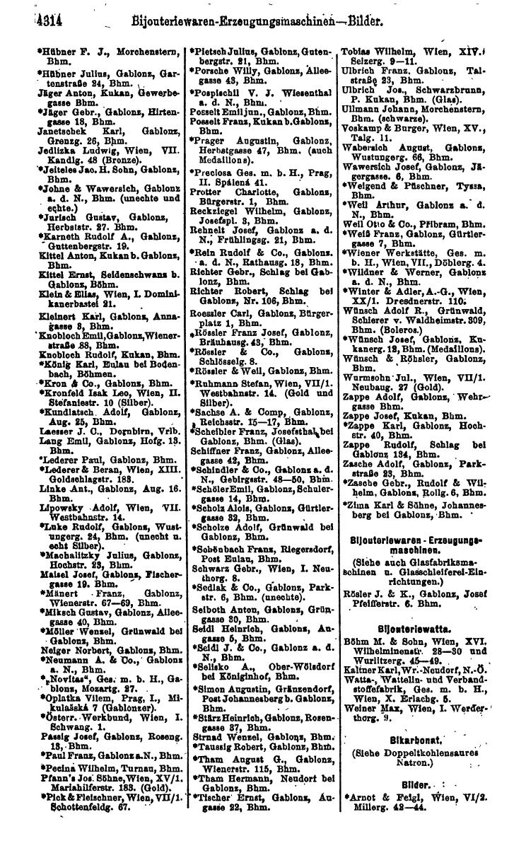 Compass 1922. Band VI: Österreich, Tschechoslowakei, Ungarn, Jugoslawien. - Page 818