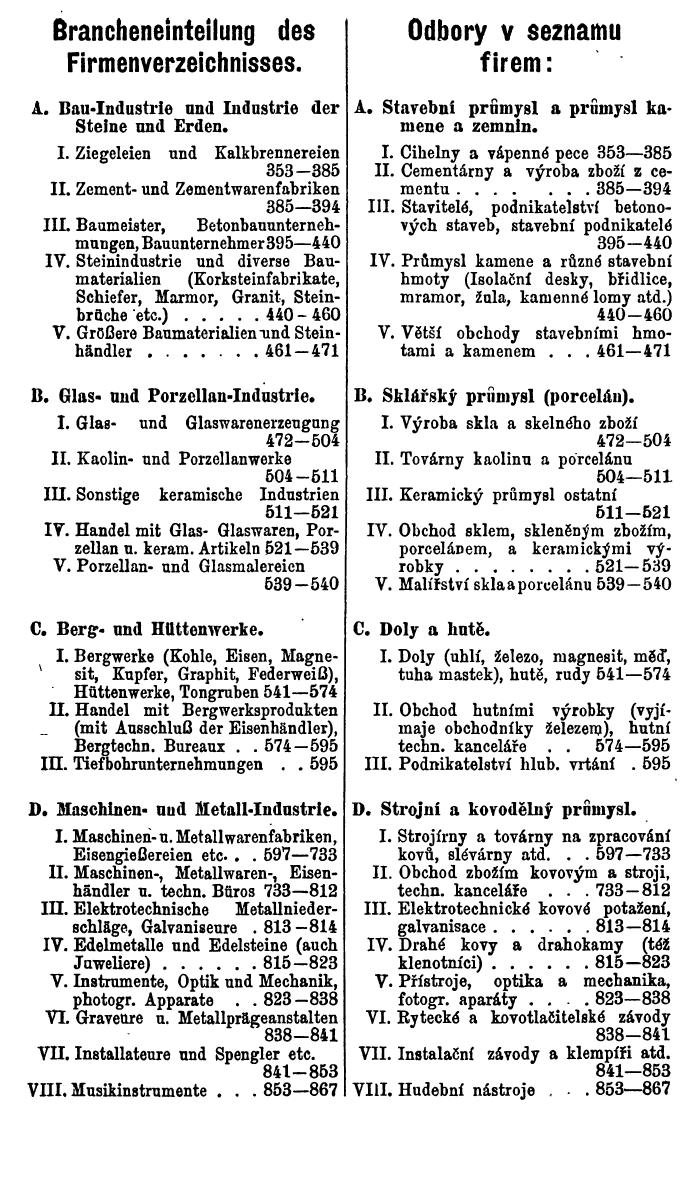 Compass. Industrielles Jahrbuch 1928: Tschechoslowakei. - Seite 19