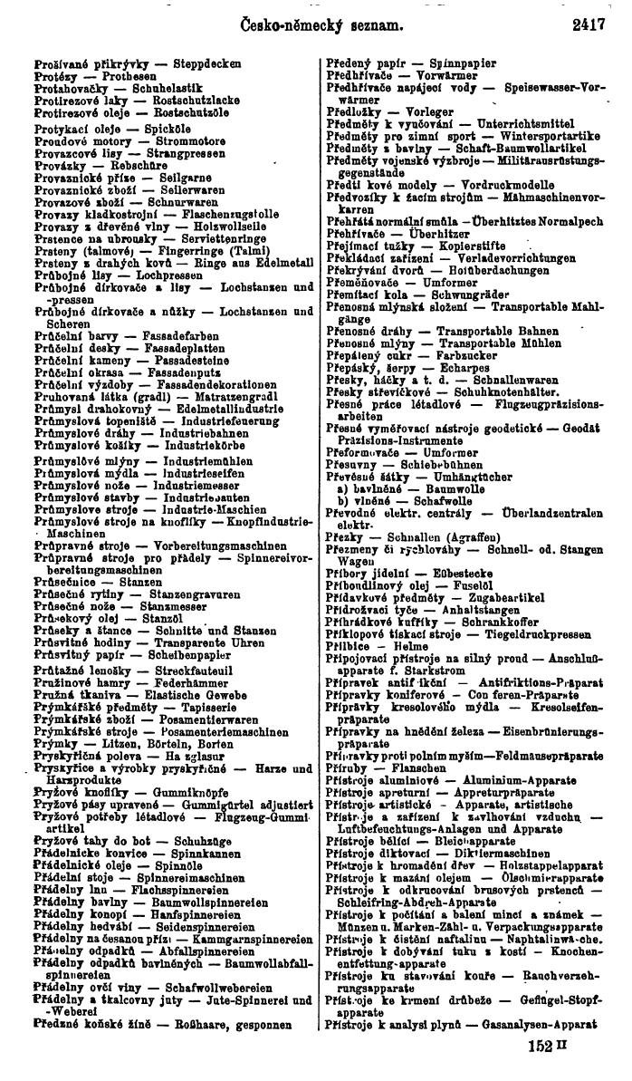 Compass. Industrielles Jahrbuch 1928: Tschechoslowakei. - Seite 2527