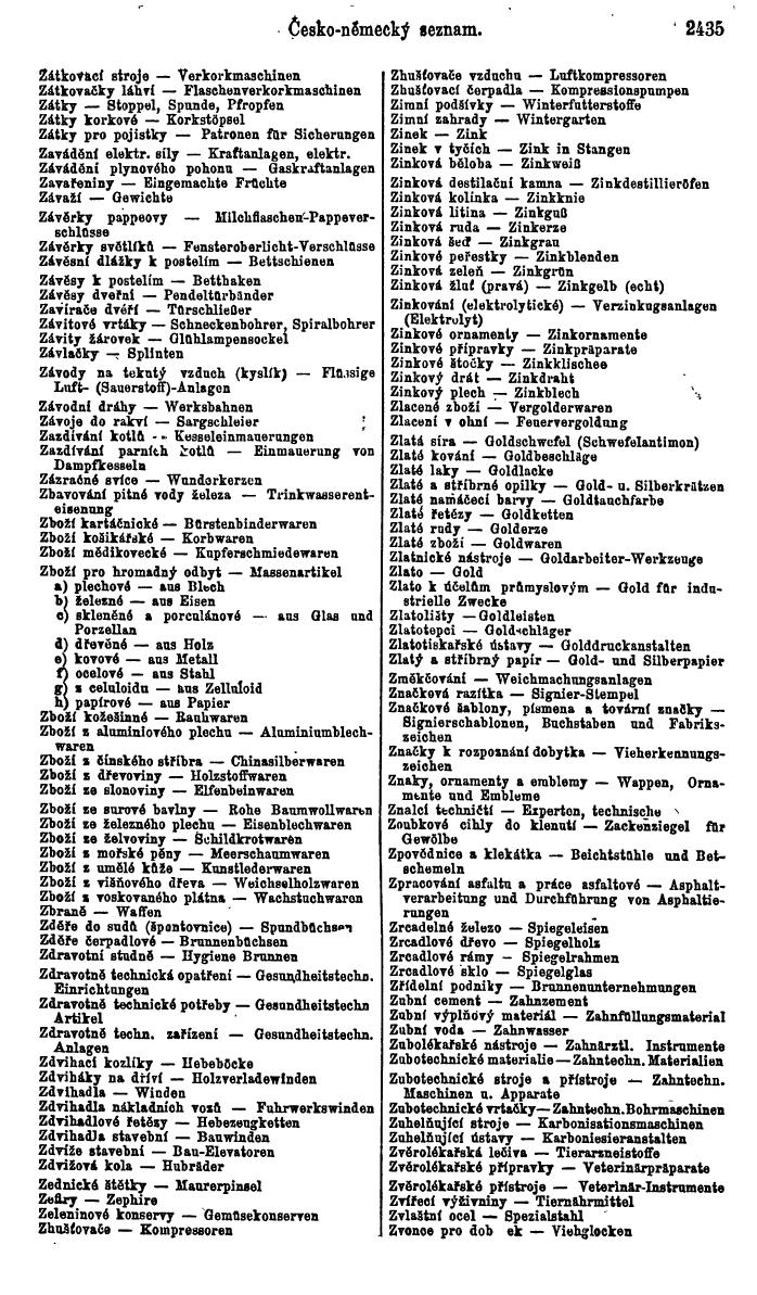 Compass. Industrielles Jahrbuch 1928: Tschechoslowakei. - Page 2545