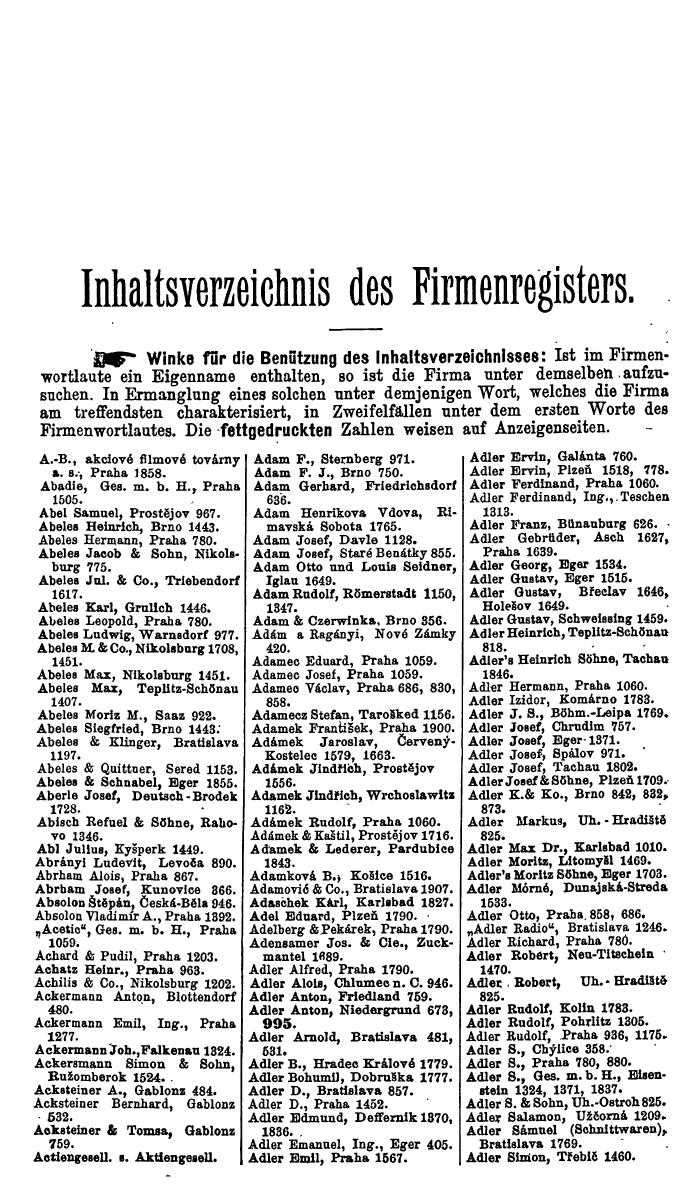 Compass. Industrielles Jahrbuch 1929: Tschechoslowakei. - Page 25