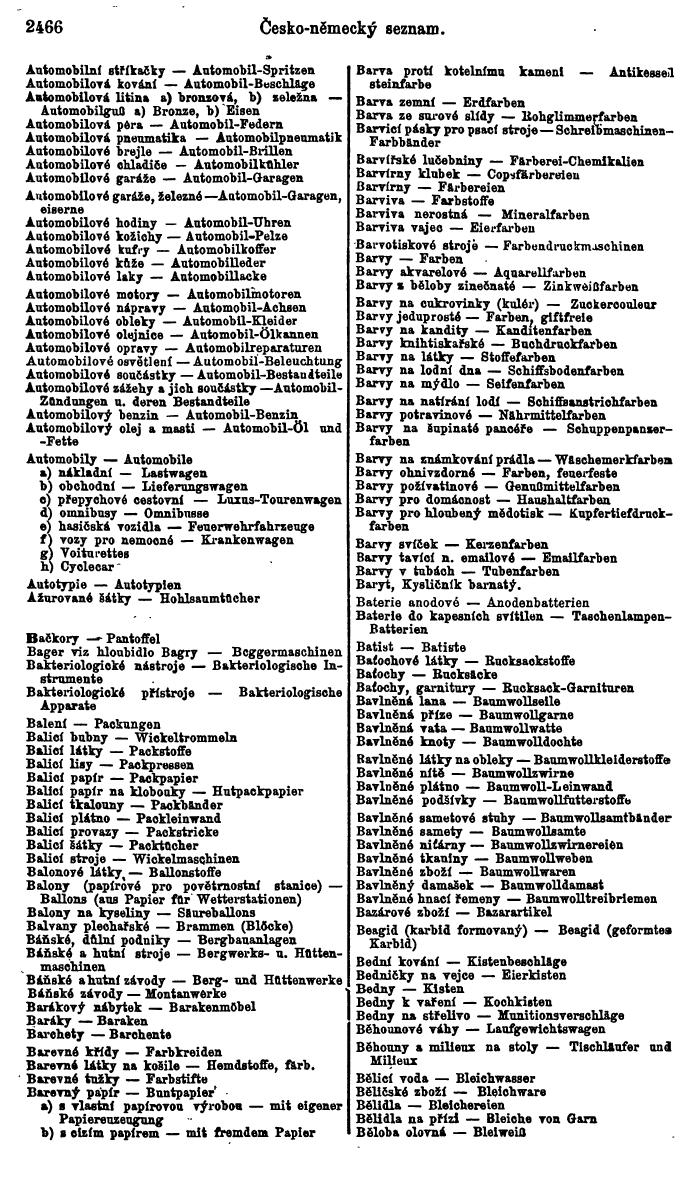Compass. Industrielles Jahrbuch 1929: Tschechoslowakei. - Page 2548