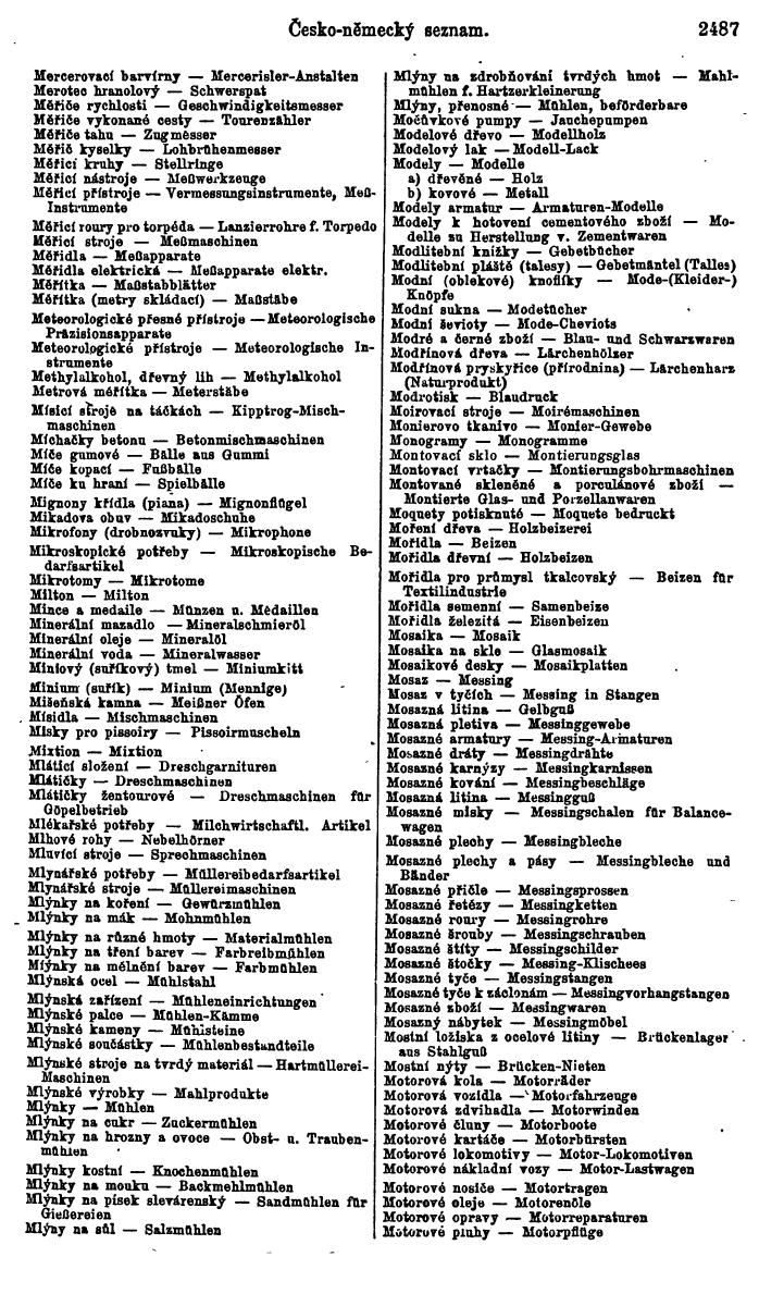 Compass. Industrielles Jahrbuch 1929: Tschechoslowakei. - Page 2569