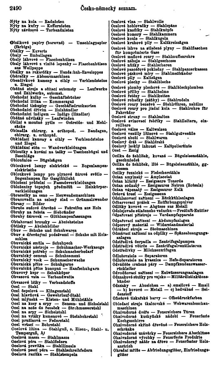 Compass. Industrielles Jahrbuch 1929: Tschechoslowakei. - Page 2572