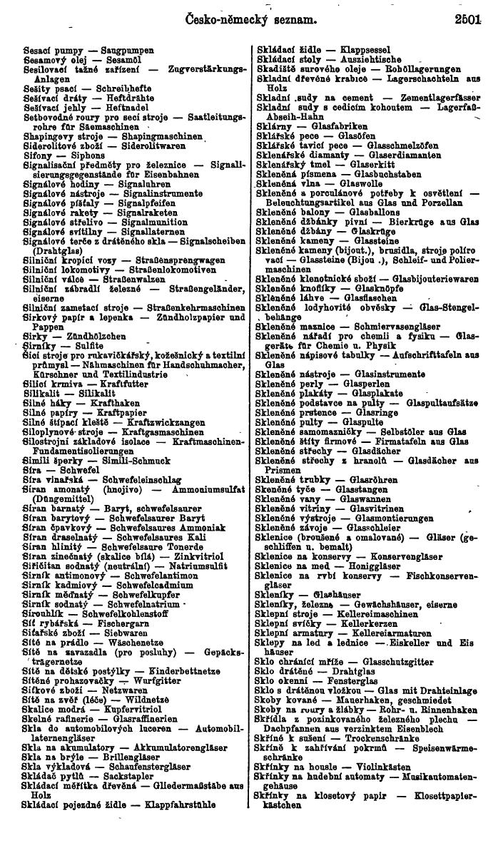 Compass. Industrielles Jahrbuch 1929: Tschechoslowakei. - Page 2583