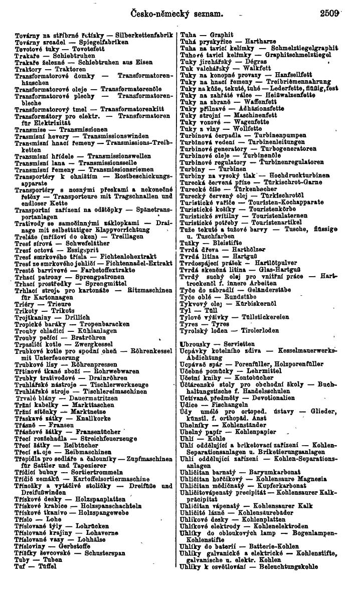 Compass. Industrielles Jahrbuch 1929: Tschechoslowakei. - Page 2591