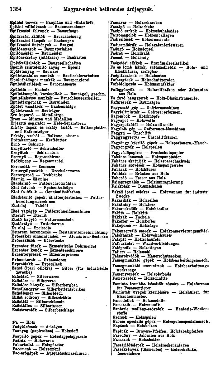 Compass. Industrielles Jahrbuch 1927: Jugoslawien, Ungarn. - Page 1384