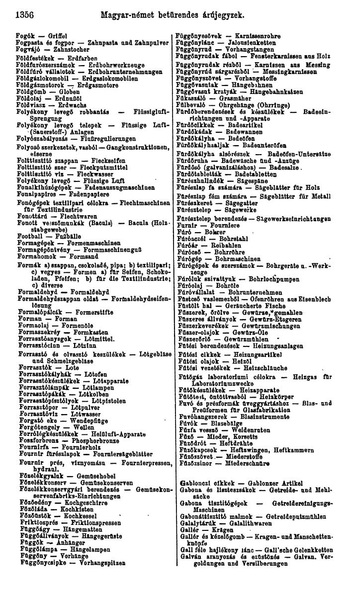 Compass. Industrielles Jahrbuch 1927: Jugoslawien, Ungarn. - Page 1386