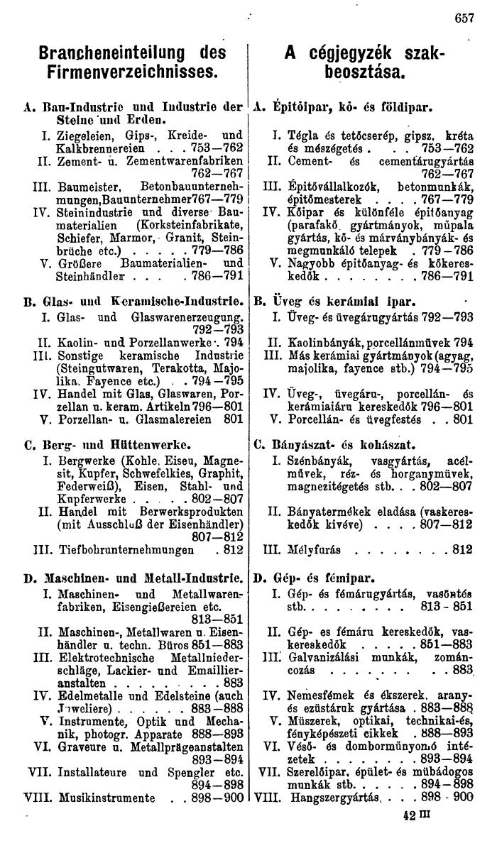 Compass. Industrielles Jahrbuch 1927: Jugoslawien, Ungarn. - Page 675