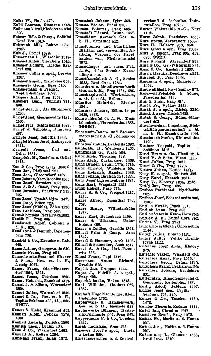 Compass. Kommerzieller Teil 1926: Tschechoslowakei. - Page 127