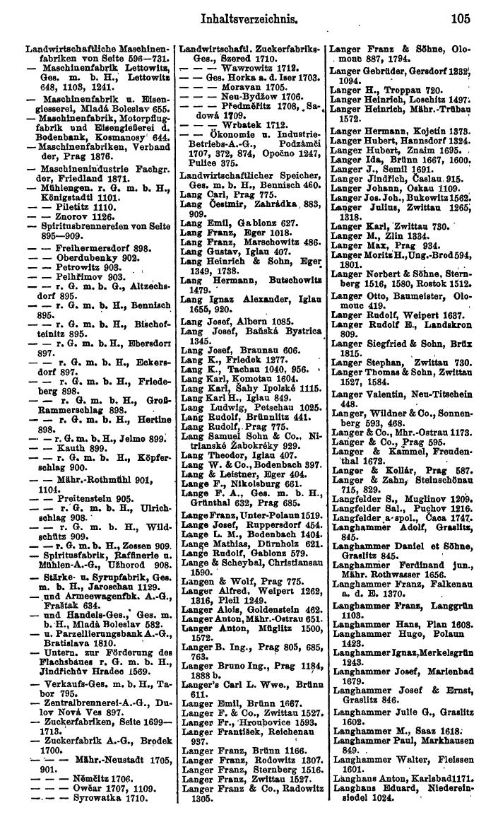 Compass. Kommerzieller Teil 1926: Tschechoslowakei. - Page 129