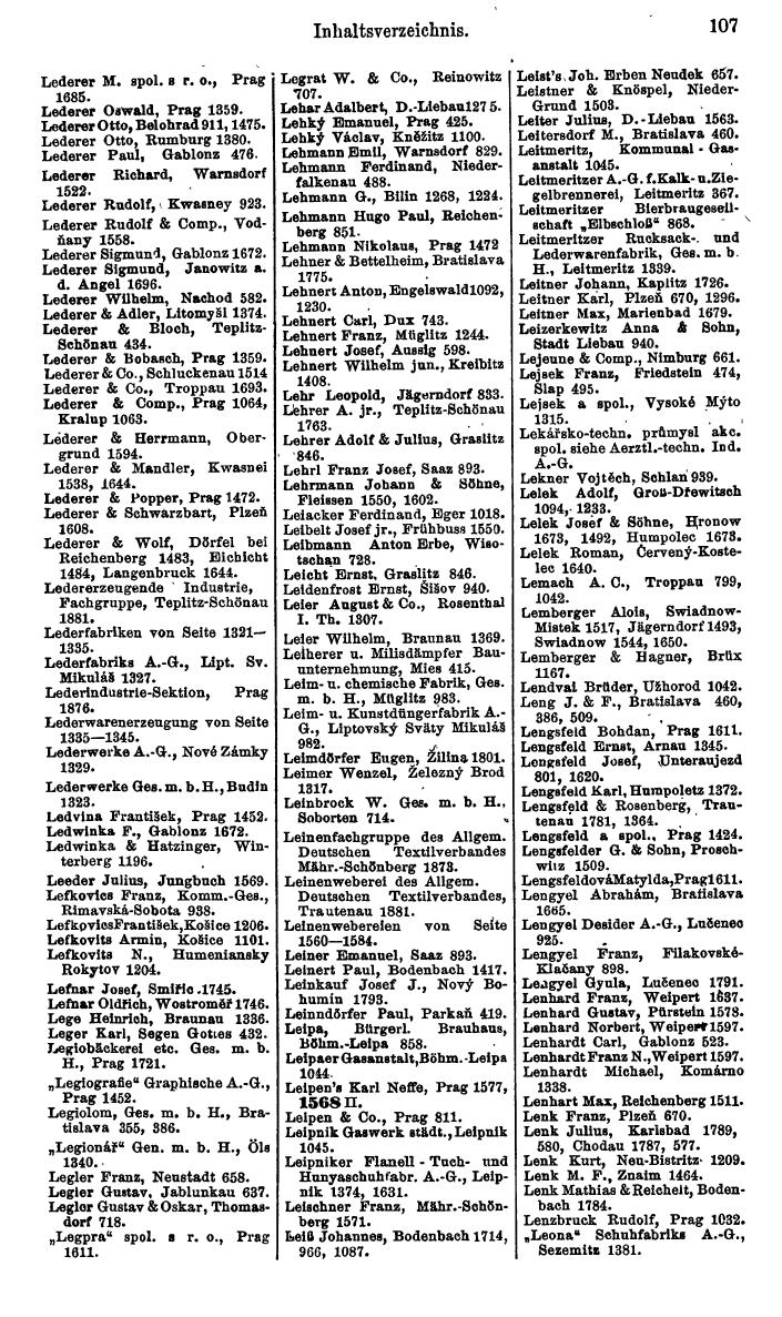 Compass. Kommerzieller Teil 1926: Tschechoslowakei. - Page 131