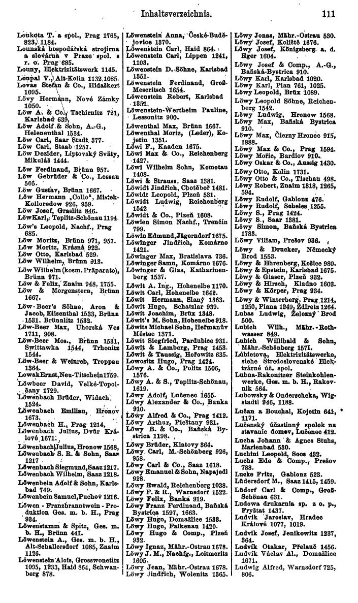 Compass. Kommerzieller Teil 1926: Tschechoslowakei. - Page 135