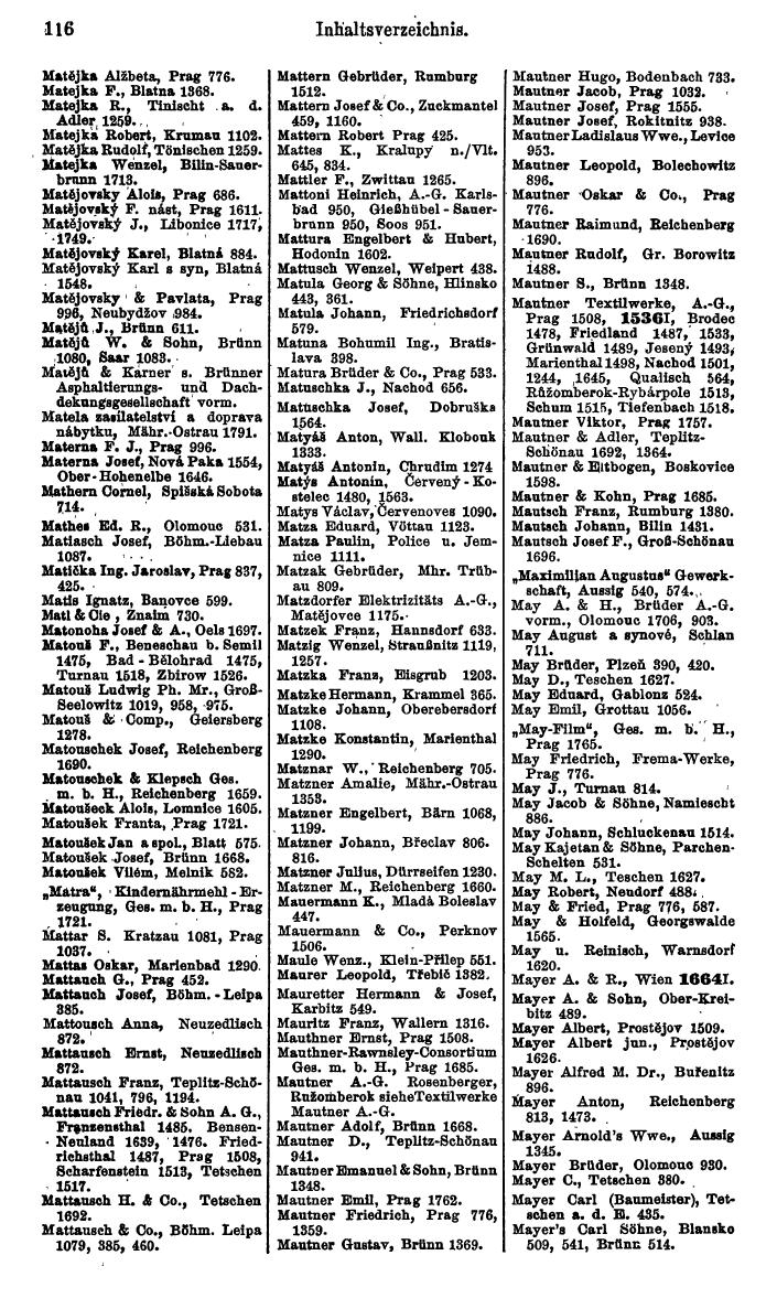 Compass. Kommerzieller Teil 1926: Tschechoslowakei. - Page 140