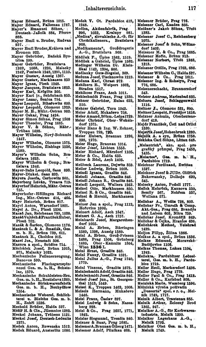 Compass. Kommerzieller Teil 1926: Tschechoslowakei. - Page 141