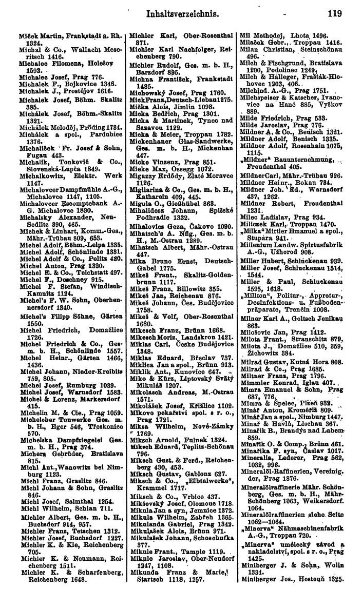 Compass. Kommerzieller Teil 1926: Tschechoslowakei. - Page 143