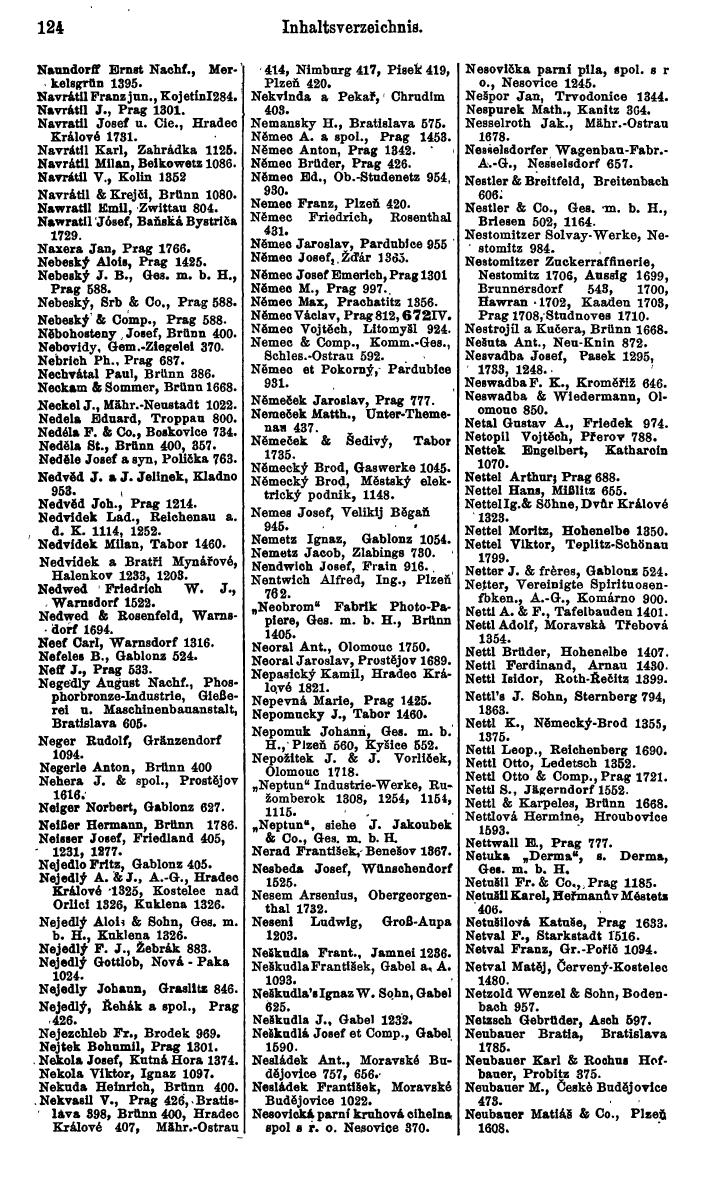 Compass. Kommerzieller Teil 1926: Tschechoslowakei. - Page 148