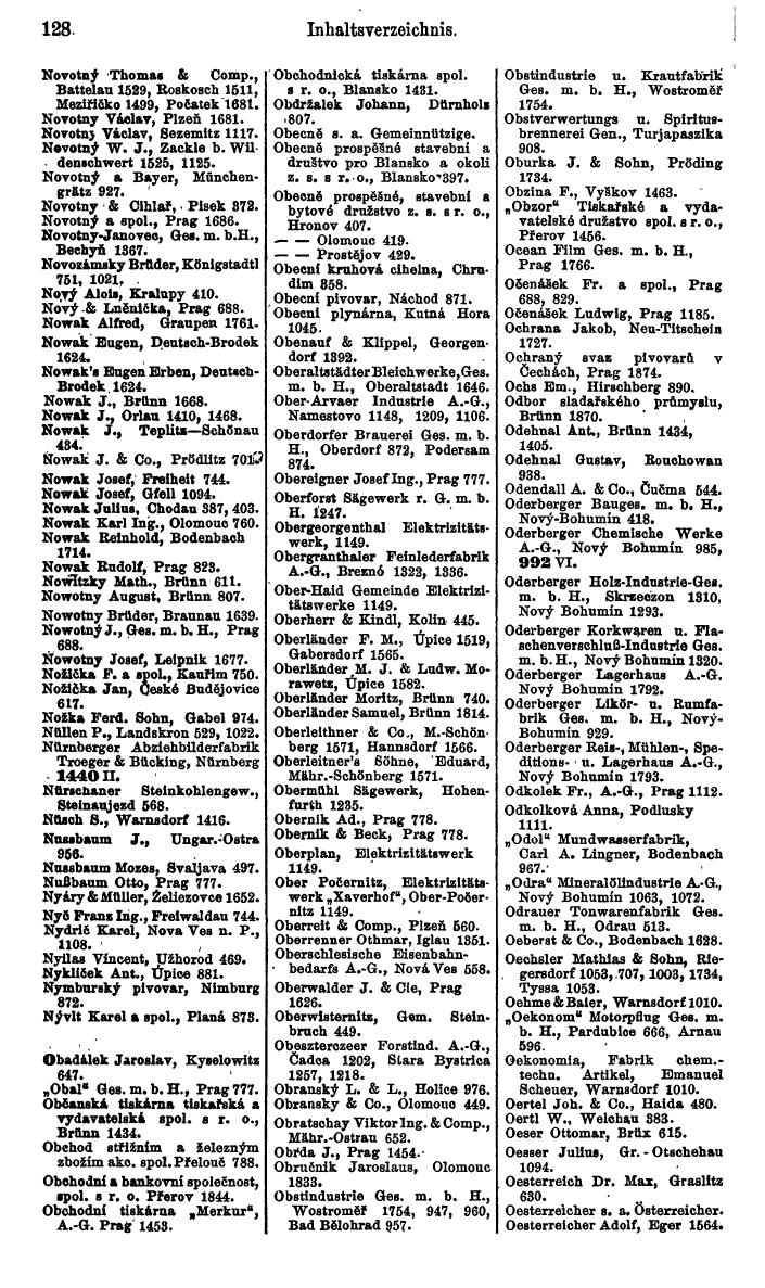 Compass. Kommerzieller Teil 1926: Tschechoslowakei. - Page 152