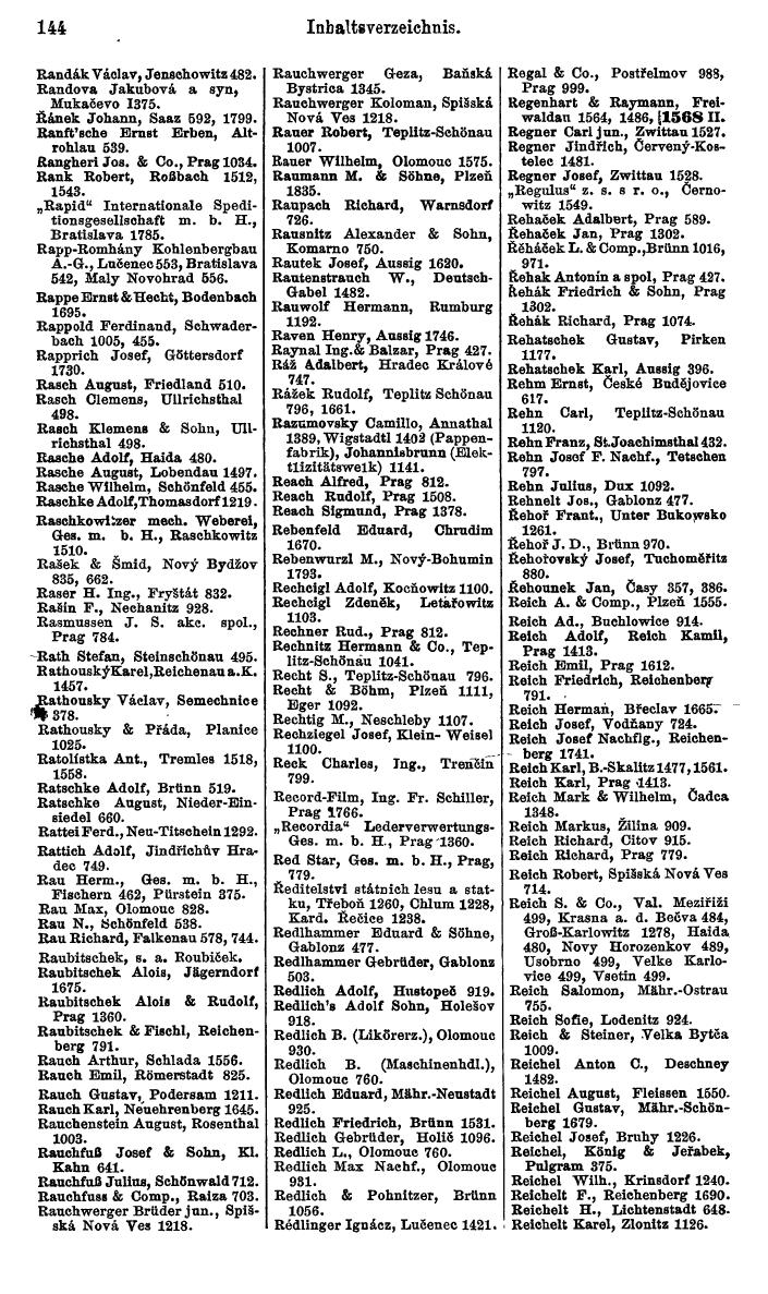 Compass. Kommerzieller Teil 1926: Tschechoslowakei. - Page 168