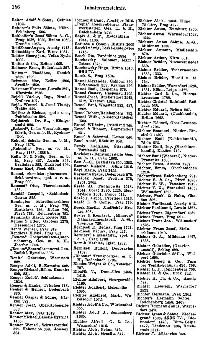 Compass. Kommerzieller Teil 1926: Tschechoslowakei. - Page 170