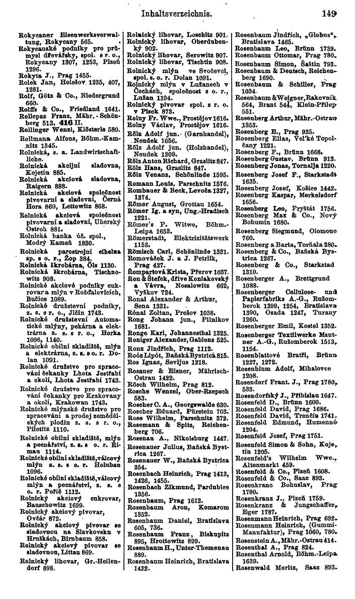Compass. Kommerzieller Teil 1926: Tschechoslowakei. - Page 173