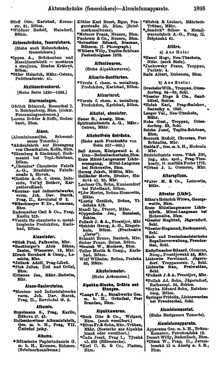 Compass. Kommerzieller Teil 1926: Tschechoslowakei. - Page 1983