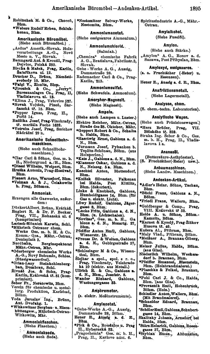 Compass. Kommerzieller Teil 1926: Tschechoslowakei. - Page 1985