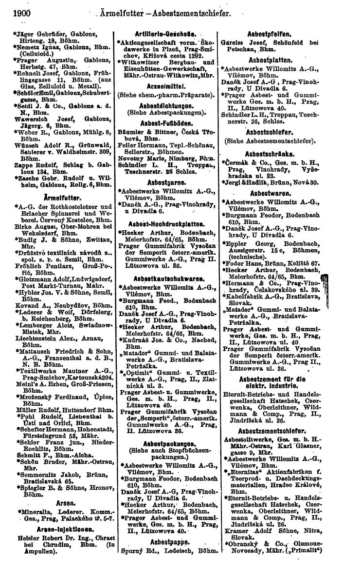 Compass. Kommerzieller Teil 1926: Tschechoslowakei. - Page 1990