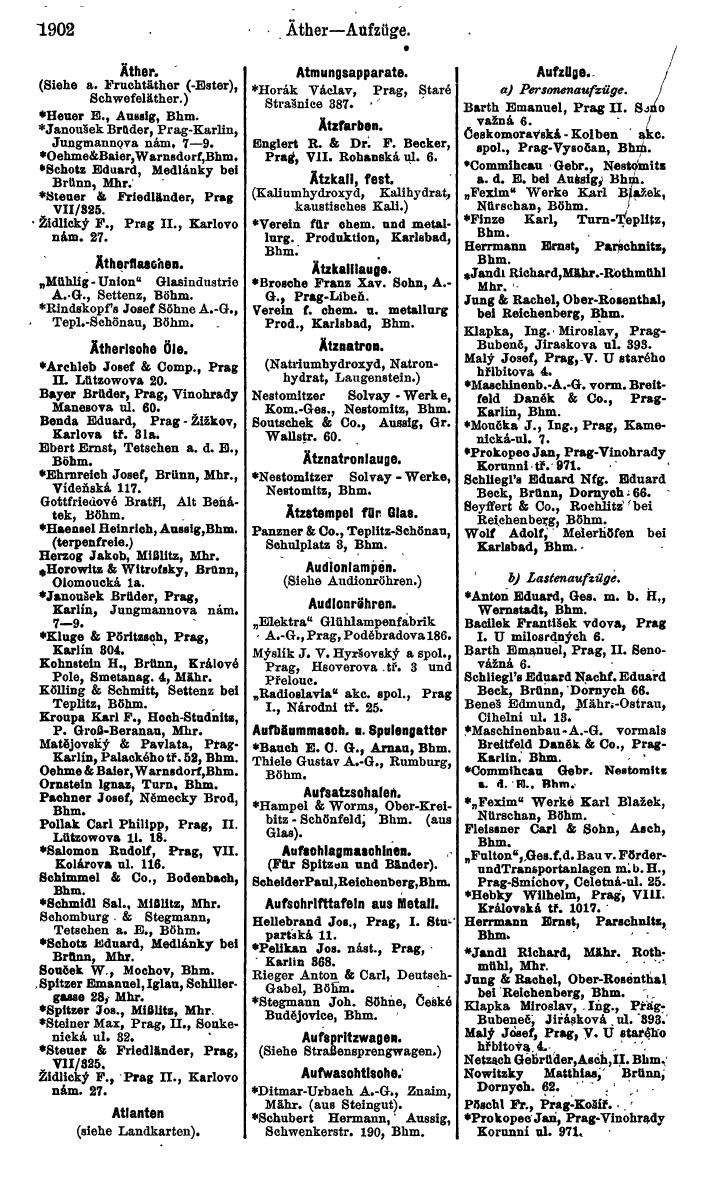 Compass. Kommerzieller Teil 1926: Tschechoslowakei. - Page 1992