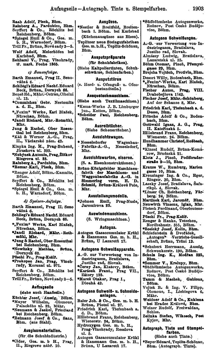 Compass. Kommerzieller Teil 1926: Tschechoslowakei. - Page 1993