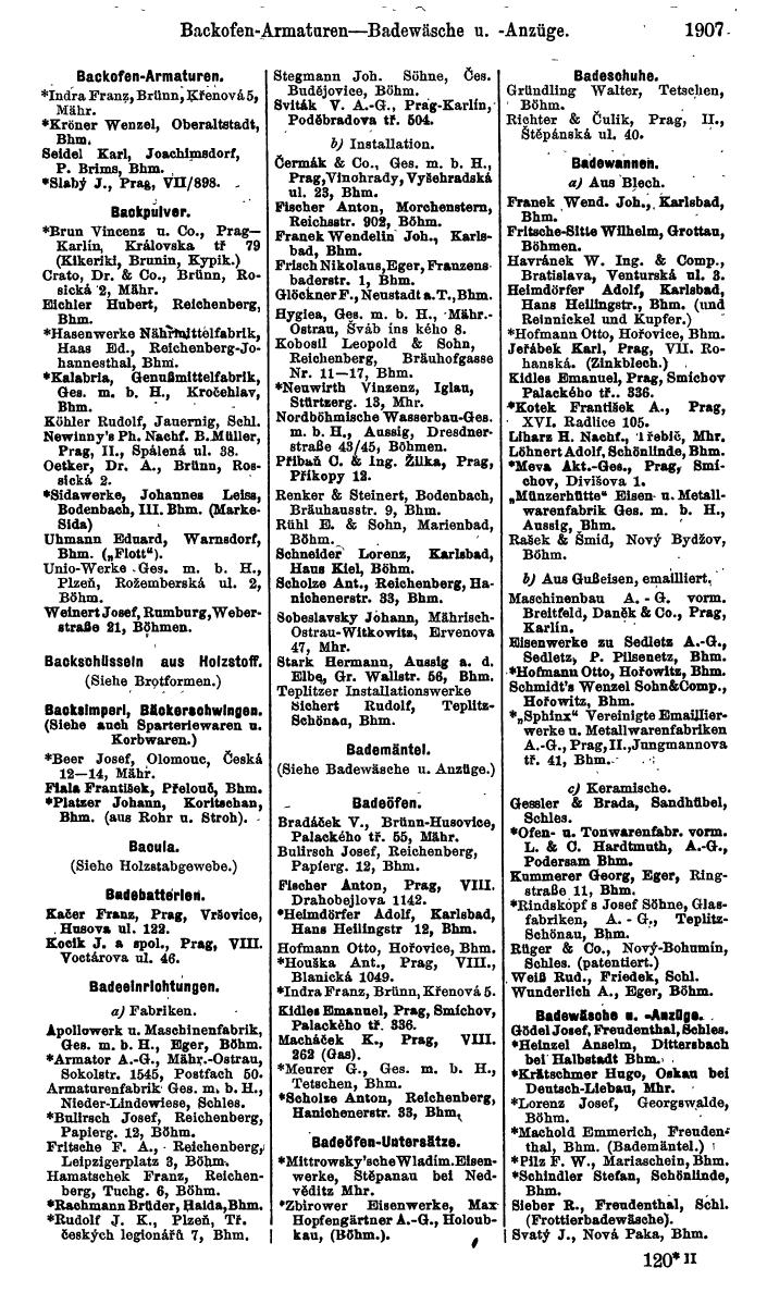 Compass. Kommerzieller Teil 1926: Tschechoslowakei. - Page 1997