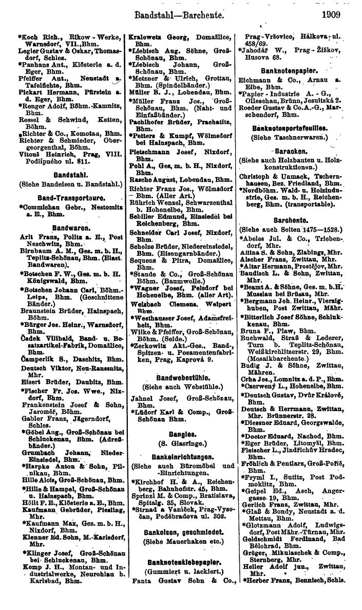Compass. Kommerzieller Teil 1926: Tschechoslowakei. - Page 1999