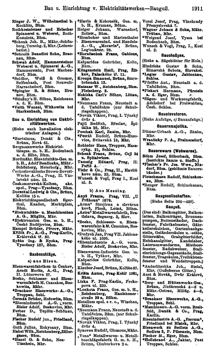 Compass. Kommerzieller Teil 1926: Tschechoslowakei. - Page 2001
