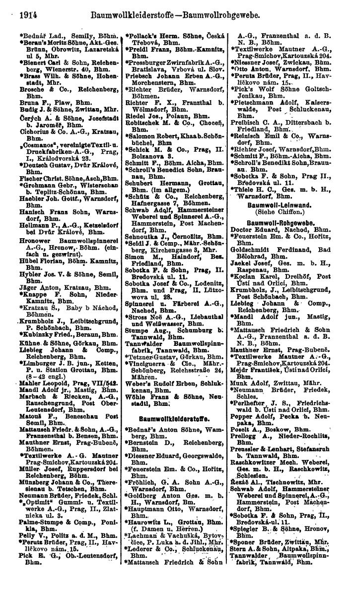 Compass. Kommerzieller Teil 1926: Tschechoslowakei. - Page 2004