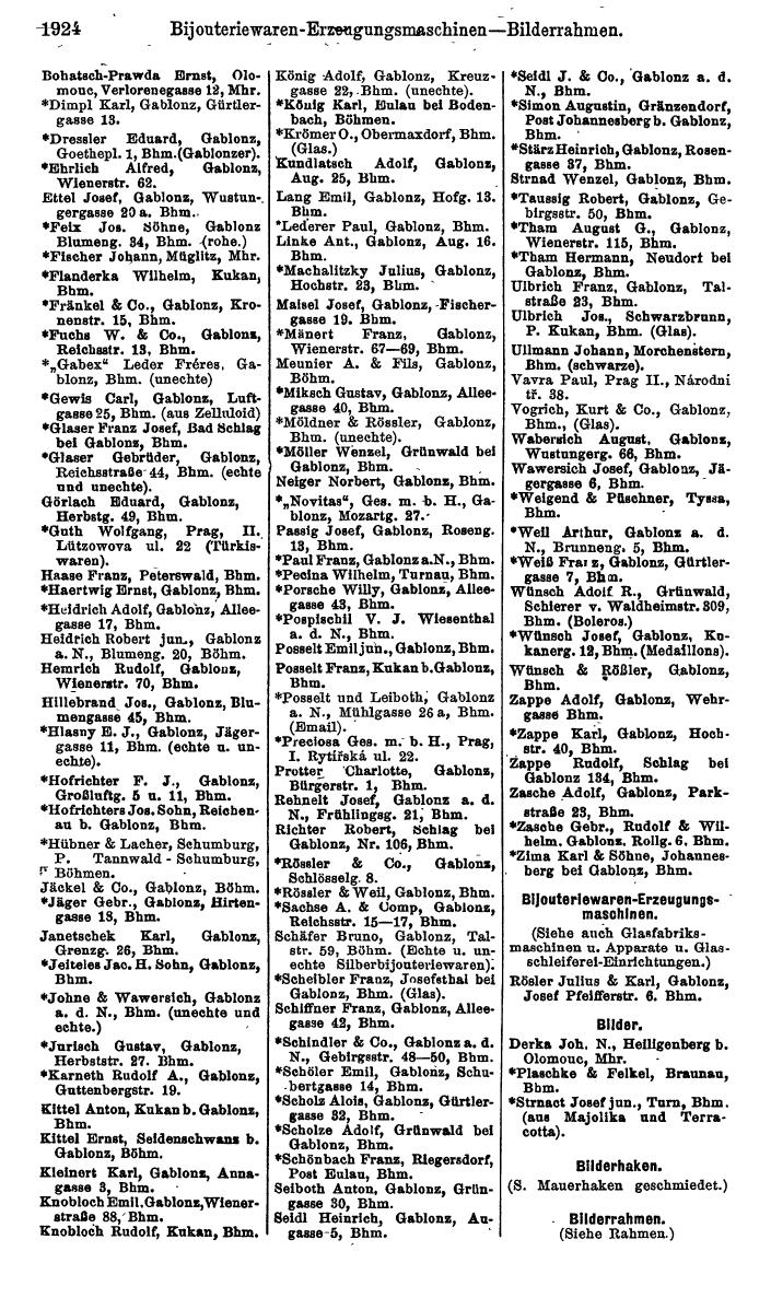 Compass. Kommerzieller Teil 1926: Tschechoslowakei. - Page 2014