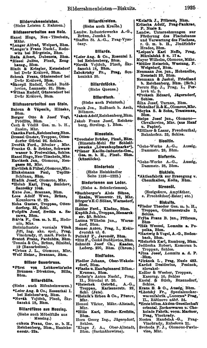 Compass. Kommerzieller Teil 1926: Tschechoslowakei. - Page 2015