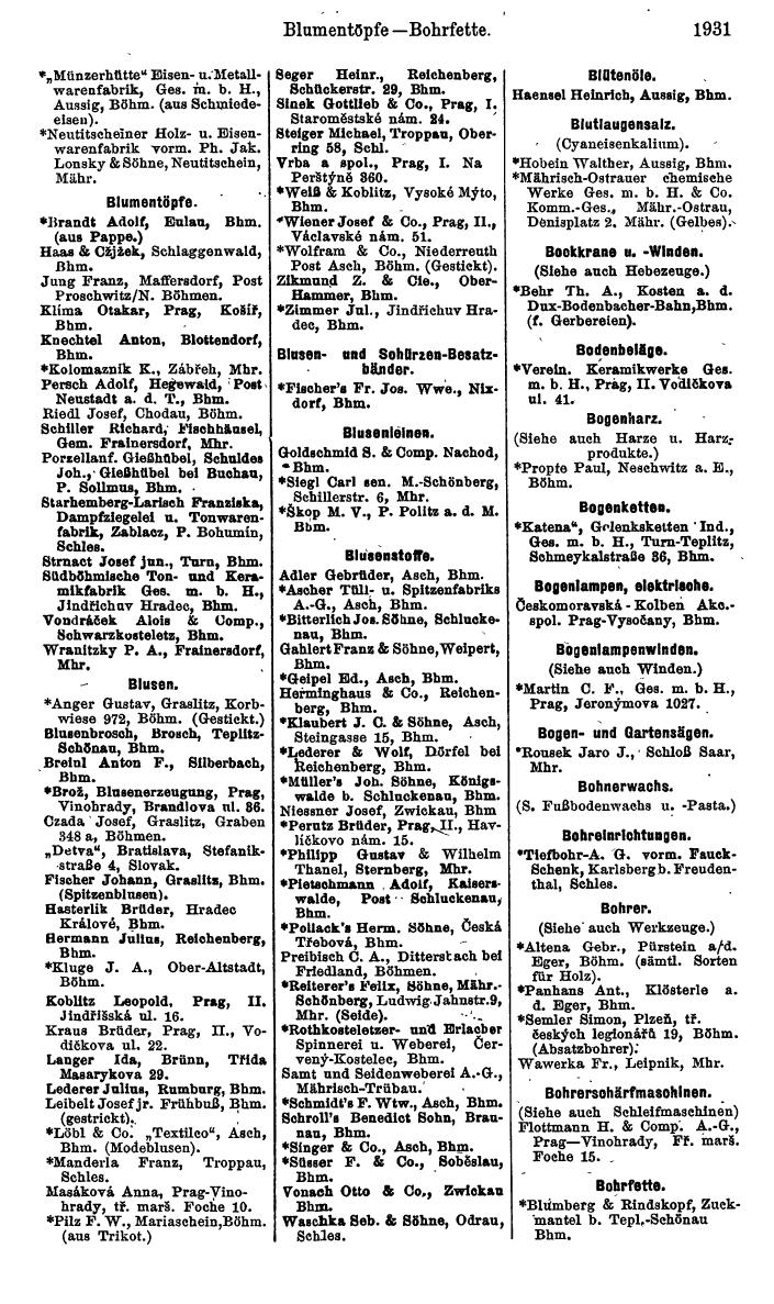 Compass. Kommerzieller Teil 1926: Tschechoslowakei. - Page 2021