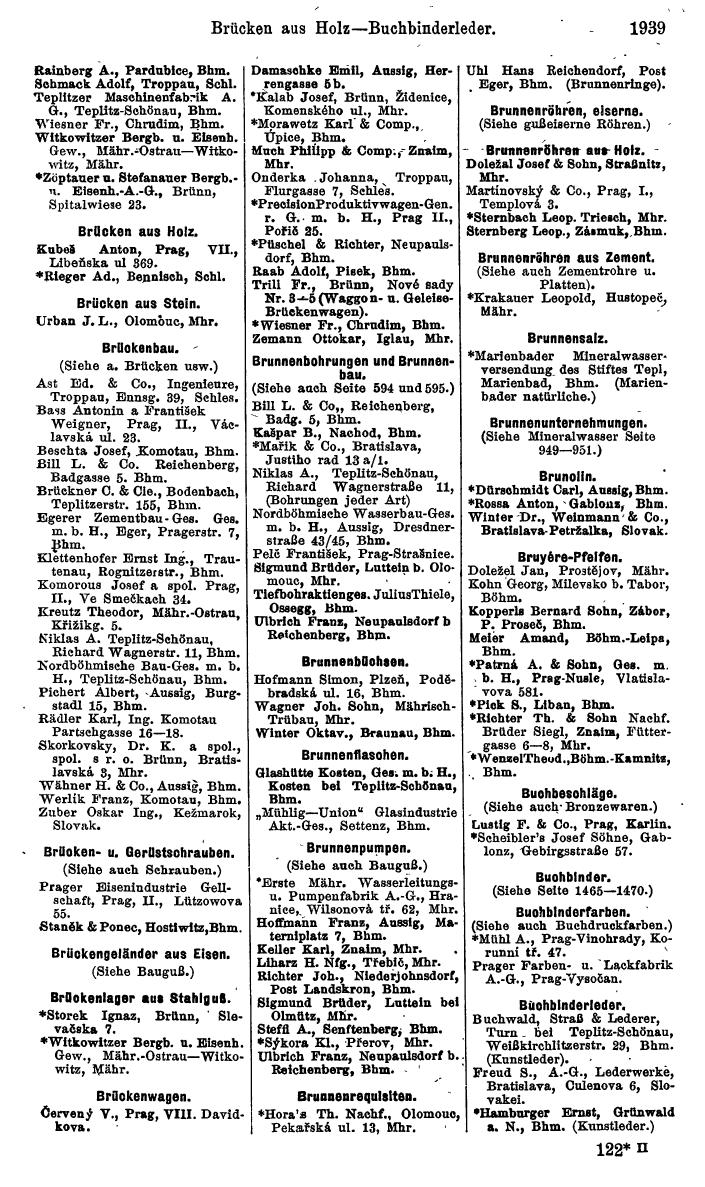 Compass. Kommerzieller Teil 1926: Tschechoslowakei. - Page 2029