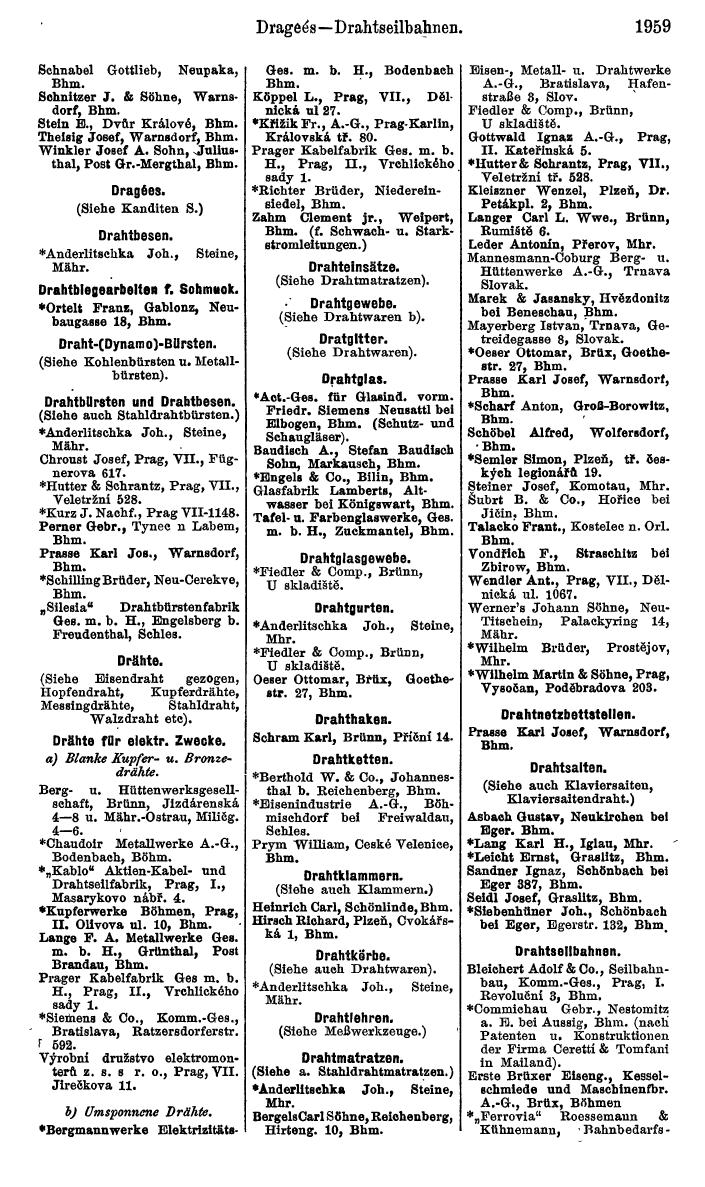 Compass. Kommerzieller Teil 1926: Tschechoslowakei. - Page 2049