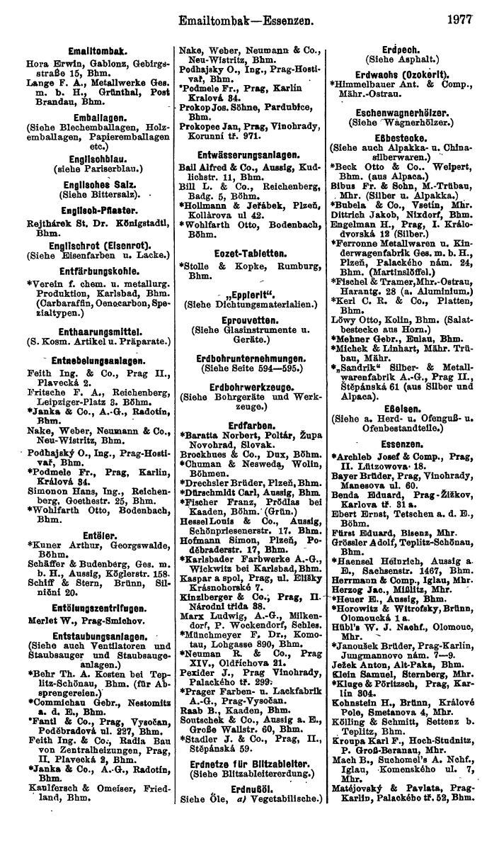 Compass. Kommerzieller Teil 1926: Tschechoslowakei. - Page 2067